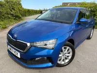 Used Skoda Scala SE Technology 2022 Blue Hatchback