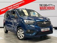 Used Vauxhall Combo 130 HP (95 kW) 2021 Blue MPV