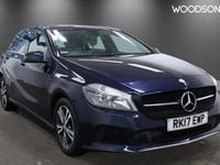 Used Mercedes A160 Executive 102 HP (75 kW) 2017 Blue Hatchback