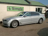 Used BMW 730L 2015 Silver Sedan