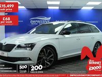 Used Skoda Superb SportLine 190 HP (139 kW) 2019 White Estate