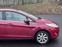Used Ford Fiesta Zetec 2009 Red Hatchback
