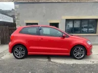 Used VW Polo R-line 108 HP (79 kW) 2016 Red Hatchback