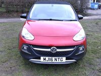 Used Vauxhall Adam Rocks 2016 Red Hatchback