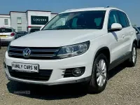 Used VW Tiguan Match 138 HP (101 kW) 2014 White SUV