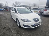 Used Seat Leon Ecomotive 105 HP (77 kW) 2010 White Hatchback