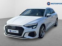 Used Audi A3 S-Line 2023 White Sedan