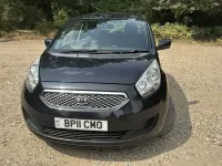 Used Kia Venga 125 HP (91 kW) 2011 Black Hatchback