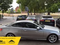Used Mercedes C250 AMG 204 HP (150 kW) 2012 Silver Coupe