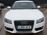 Used Audi A5 2010 White Hatchback