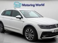 Used VW Tiguan R-line 150 HP (110 kW) 2018 White SUV