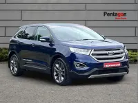 Used Ford Edge Titanium 177 HP (130 kW) 2016 Blue SUV