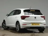 Used VW Polo R-line 95 HP (69 kW) 2022 White Hatchback