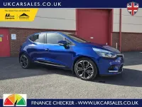 Used Renault Clio Iconic 90 HP (66 kW) 2018 Blue Hatchback