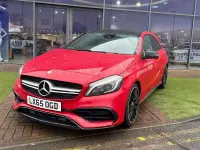 Used Mercedes A45 AMG Premium 2015 Jupiter red Hatchback