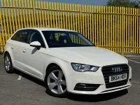 Used Audi A3 Sportback Sport 2014 White Hatchback