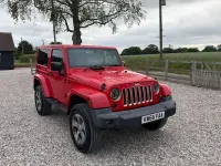 Used Jeep Wrangler Overland 200 HP (147 kW) 2017 Red SUV