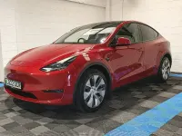 Used Tesla Model Y Long Range AWD 378 kW (514 HP) 2022 Red SUV