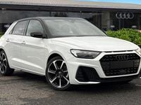 New Audi A1 Sportback Black Edition 2025 White Hatchback