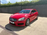 Used Mercedes A220 AMG 2013 Red Hatchback