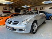 Begagnad Mercedes SLK200 2007 Silver Cab