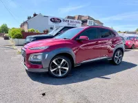 Used Hyundai Kona Premium 177 HP (130 kW) 2018 Red SUV