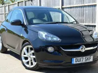 Used Vauxhall Adam Slam 100 HP (73 kW) 2017 Black Hatchback