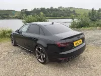 Used Audi A4 Black Edition 150 HP (110 kW) 2017 Black Sedan