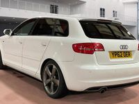 Used Audi A3 Sportback Black Edition 2012 White Hatchback