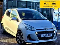 Begagnad Hyundai i10 Premium SE 87 HK (63 kW) 2017 Silver Halvkombi