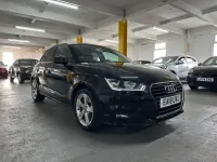 Begagnad Audi A1 Sportback Sport 2018 Svart Halvkombi