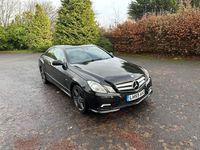 Begagnad Mercedes E350 231 HK (169 kW) 2009 Svart Sportkupé
