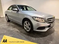 Second-hand Mercedes C200 SE 184 CP (135 kW) 2016 Argintiu Berlinǎ