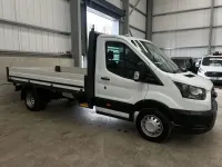 Used Ford Transit 130 HP (95 kW) 2019 White Cabriolet