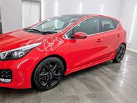 Used Kia Ceed GT-Line S 136 HP (100 kW) 2018 Red Hatchback