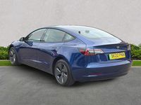 Used Tesla Model 3 Standard Range 208 kW (283 HP) 2022 Blue Sedan