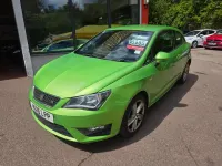 Used Seat Ibiza FR 90 HP (66 kW) 2016 Green Hatchback