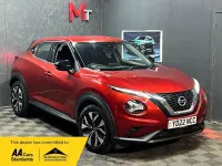 Used Nissan Juke Acenta 114 HP (83 kW) 2022 Red SUV