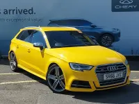 Used Audi S3 Sportback 310 HP (228 kW) 2016 Yellow Hatchback