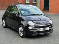 Used Fiat 500 Lounge 69 HP (50 kW) 2014 Mauve/purple Hatchback
