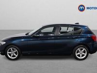 Used BMW 118 Comfort Edition 136 HP (100 kW) 2017 Blue Hatchback