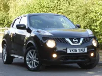 Used Nissan Juke N-Connecta 2016 Black SUV