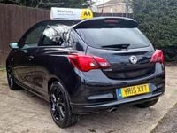Used Vauxhall Corsa Edition 70 HP (51 kW) 2015 Black Hatchback