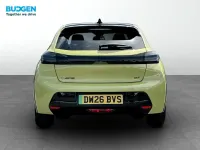 New Peugeot e-208 GT 113 kW (154 HP) 2026 Yellow Hatchback