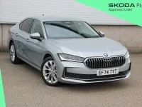 Used Skoda Superb SE L 150 HP (110 kW) 2025 Pebble silver metallic Hatchback