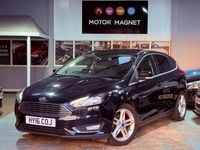 Used Ford Focus Titanium 120 HP (88 kW) 2016 Black Hatchback