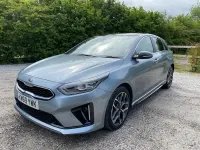 Used Kia Ceed GT-Line 140 HP (102 kW) 2019 Silver Hatchback