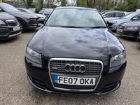 Used Audi A3 S-Line 2007 Black Hatchback