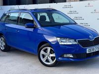 Used Skoda Fabia SE L 110 HP (80 kW) 2019 Blue Estate