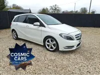 Used Mercedes B180 122 HP (89 kW) 2015 White MPV